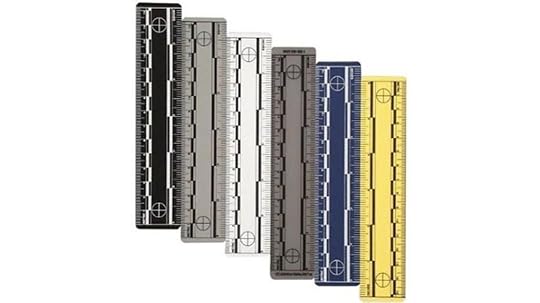 vinyl rulers white pack