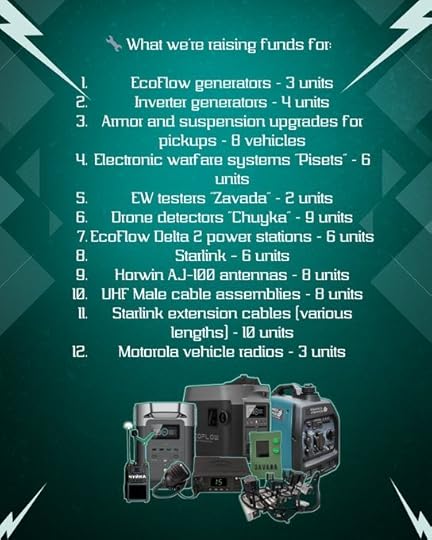 The image is a promotional graphic for a fundraiser aimed at supporting the Artillery Division 