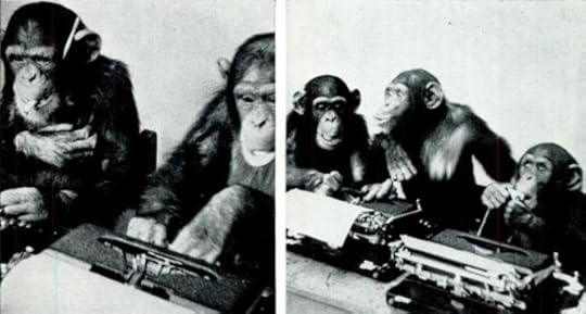 Affen an der Schreibmaschine © LIFE magazine 1936