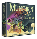 Munchkin Vox Machina A Critical Role Game Box Cover