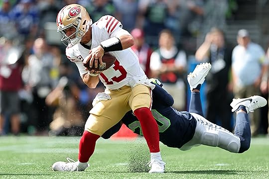 SEATTLE, WASHINGTON – SEPTEMBER 07: Brock Purdy #13 of the...