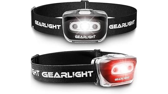 dual led headlamps set