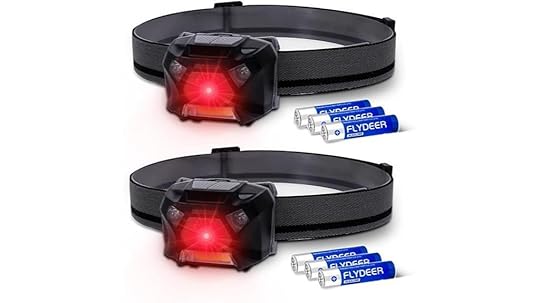 red led headlamps camping