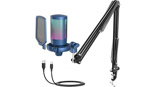 blue usb gaming microphone