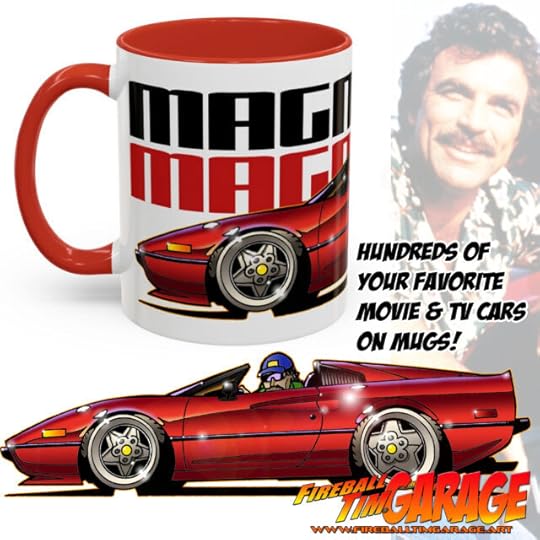Automotive Pop Culture Movie and TV Car Art by Fireball Tim Garage