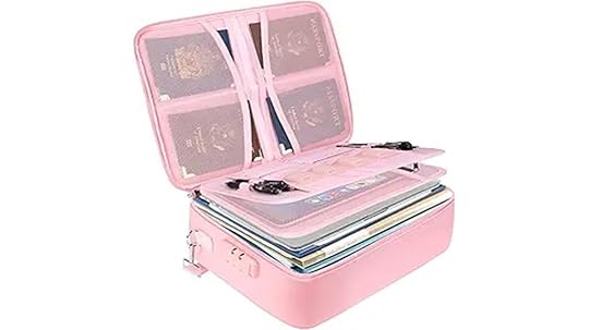fireproof locking document box