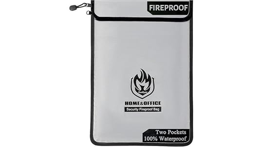 fireproof waterproof wallet organizer