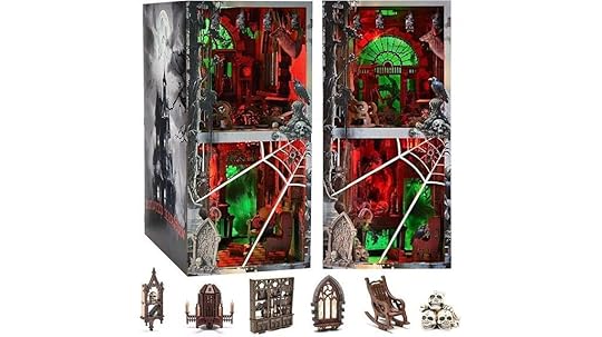 haunted horror book nook