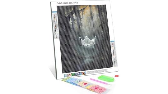 horror themed swing art kit