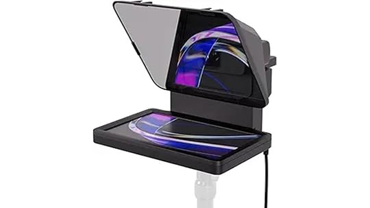 built in screen teleprompter