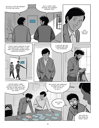 Page 3 art from Lucas Wars graphic novel by Renaud Roche.