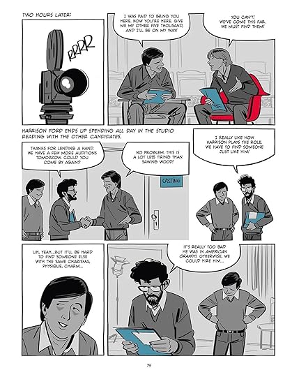 Page 4 art from Lucas Wars graphic novel by Renaud Roche.