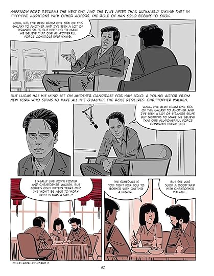 Page 5 art from Lucas Wars graphic novel by Renaud Roche.