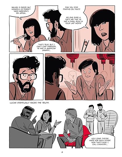 Page 6 art from Lucas Wars graphic novel by Renaud Roche.