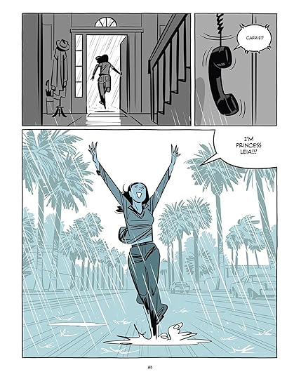 Page 8 art from Lucas Wars graphic novel by Renaud Roche.