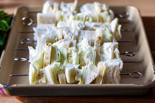 cabbage and halloumi skewers-3