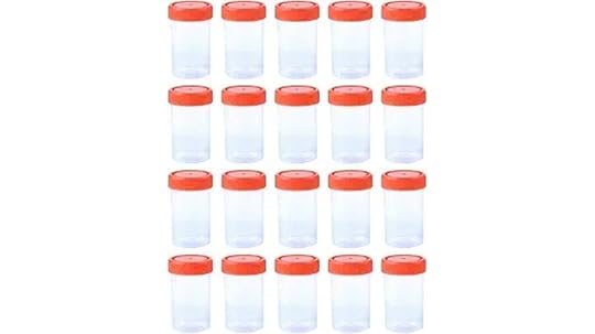 twenty sterile specimen cups