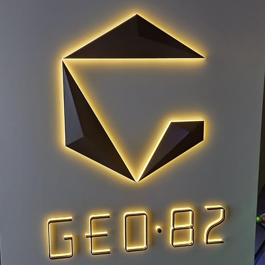 The sign for GEO-82 at EPCOT