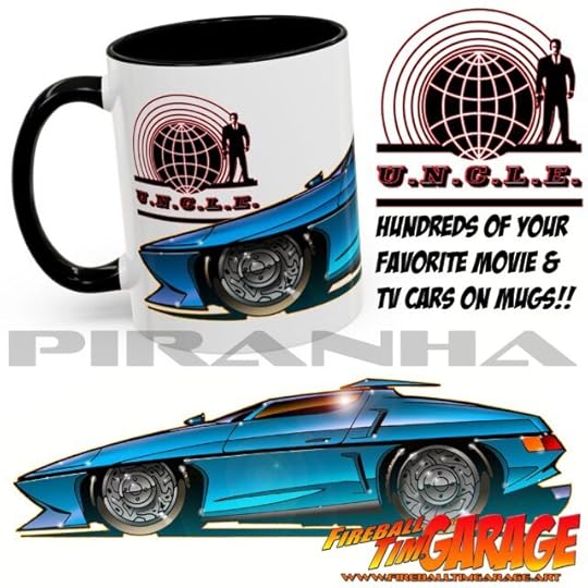 Automotive Pop Culture Movie and TV Car Art by Fireball Tim Garage