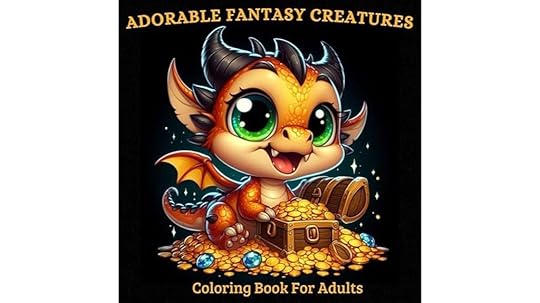 whimsical adult fantasy coloring