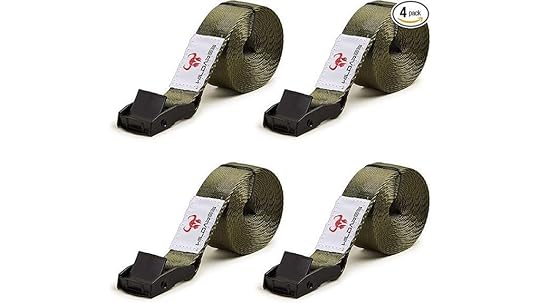 six nylon camera straps