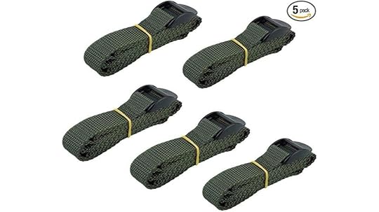 set of five camera straps
