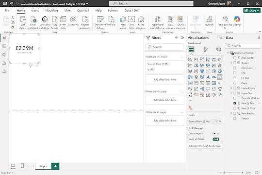 Sum of rent per annum card