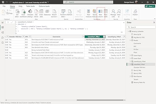 Add calculated columns Power BI 