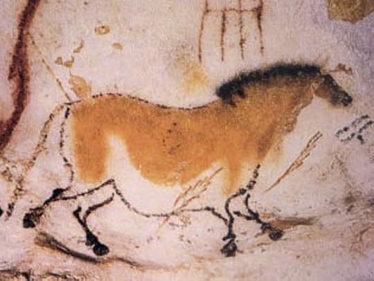 Image of a horse from Lascaux Cave (public domain via French Ministry of Culture: PA00082696)
