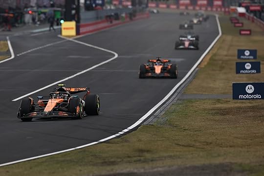 Lando Norris of Great Britain driving the (4) McLaren MCL39 Mercedes during the F1 Grand Prix of Japan at Suzuka Circuit on April 6, 2025 in Suzuka, Japan.