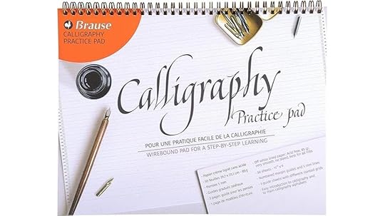 calligraphy practice pad