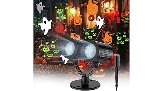 halloween ghost projector lights