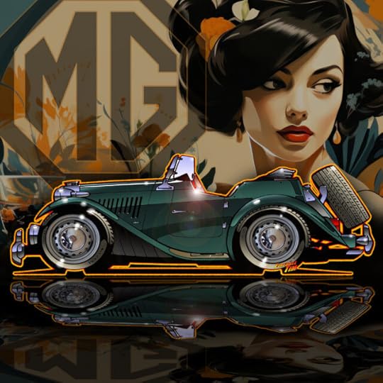 Automotive Pop Culture Movie and TV Car Art by Fireball Tim Garage