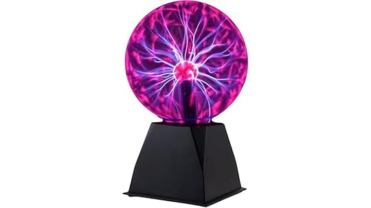 purple 6 inch plasma ball