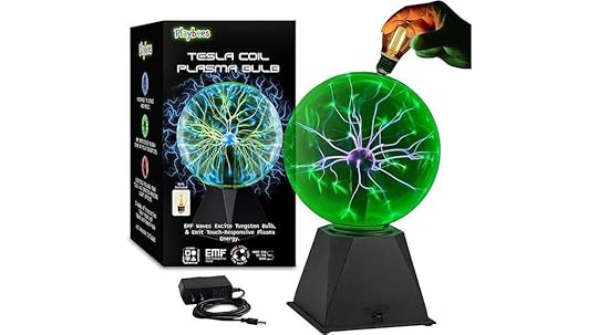 green plasma globe decoration