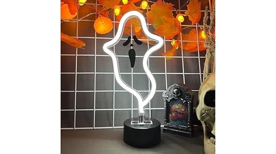 ghost neon light sign