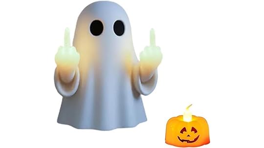 spooky ghost wall lamp