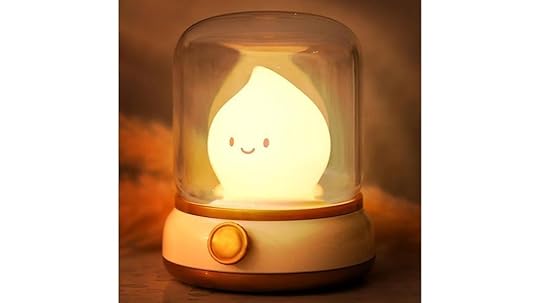 ghost shaped rechargeable night light