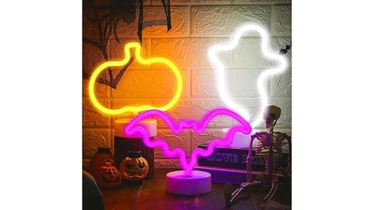 neon halloween led lamps