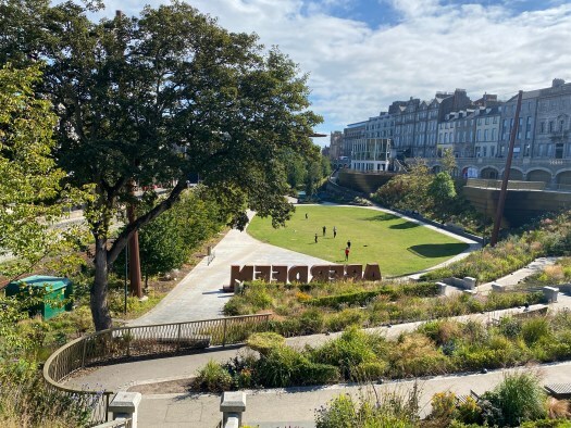 Union Terrace Gardens near Kelly's Cats