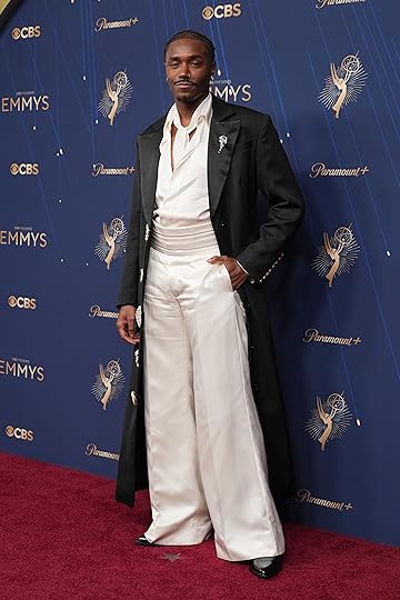 Dewayne Perkins arrives at the 77th Primetime Emmy Awards on...