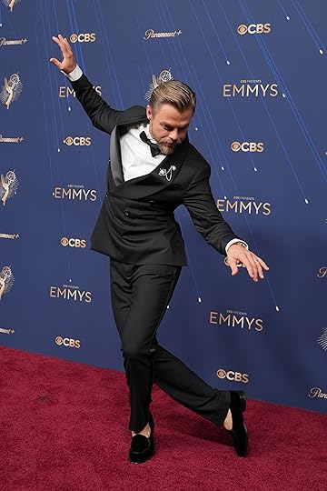 Derek Hough arrives at the 77th Primetime Emmy Awards on...