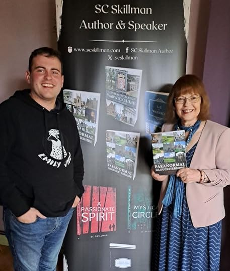 Jamie Robinson Photographer & SC Skillman Author with new book Paranormal Gloucestershire