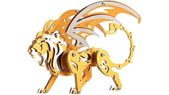 mythical creature metal puzzle