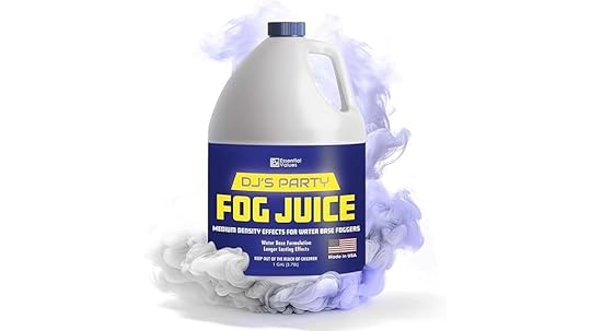 large fog machine fluid