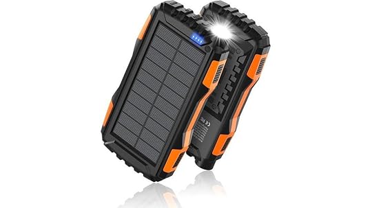 high capacity solar power bank