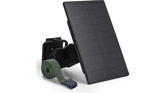 solar powered trail camera kit