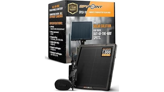 solar panel for trail camera