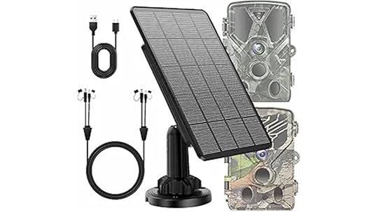 solar powered trail camera