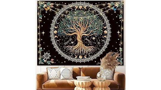 celestial tree wall hanging